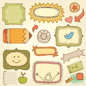 可爱的框架设计照片