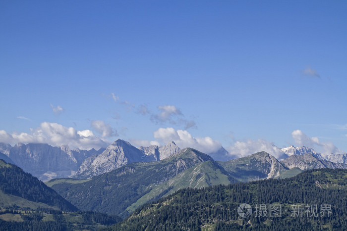 在 Tirol Karwendel 山