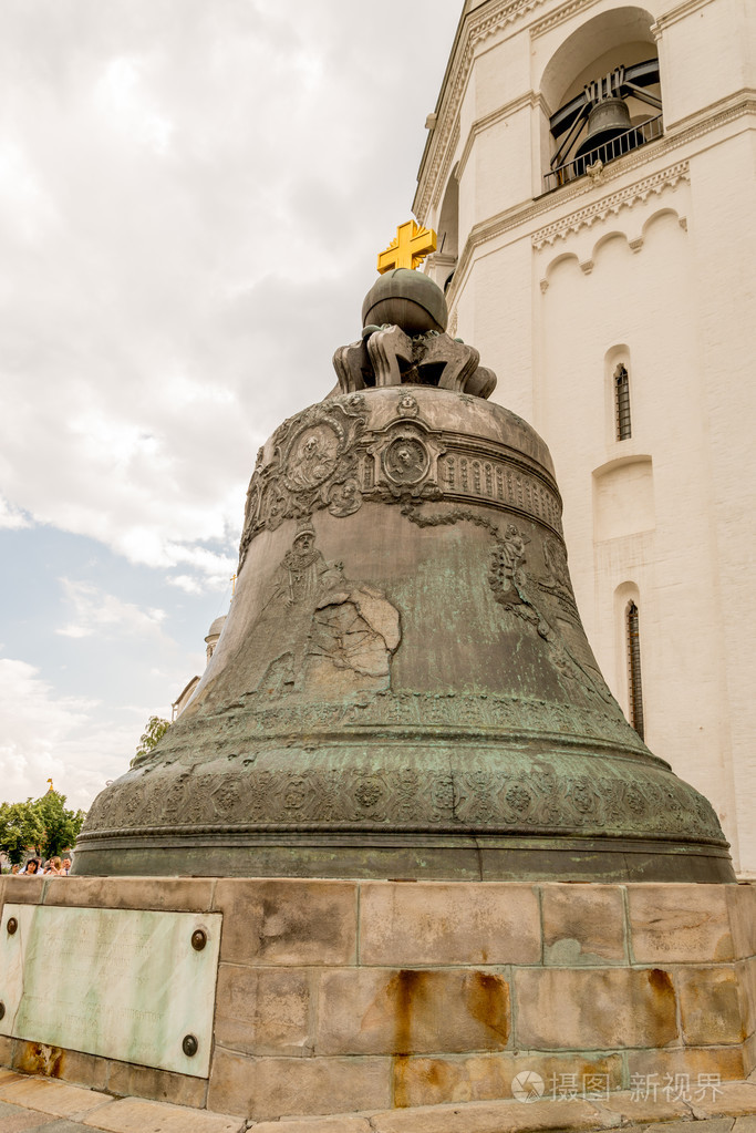在克里姆林宫的沙皇钟