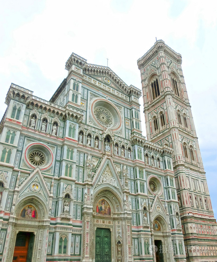 在意大利佛罗伦萨的圣圣母百花大教堂