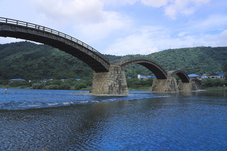 山口县岩国金台大桥图片
