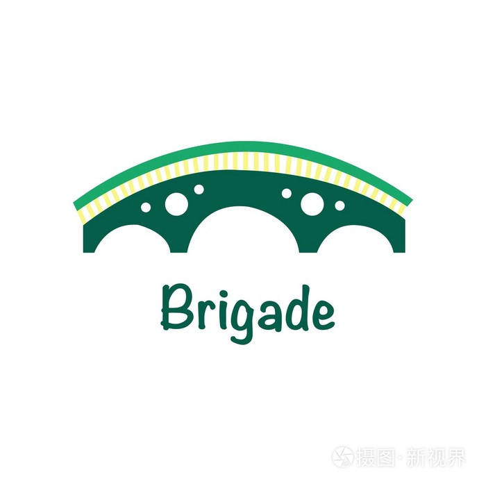 桥矢量标志图标