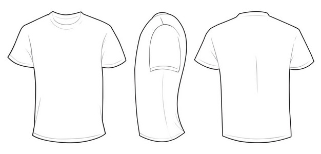 证件照服装模板白衬衫图片