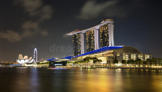 大都市 建筑 吸引力 风景 反射 亚洲 城市景观 新的 黄昏