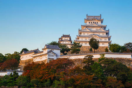 建筑 建筑学 天空 日本人 关西 公园 亚洲 城市 堡垒