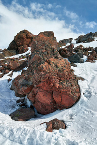 小山 冬天 悬崖 运动 极端 自然 滑雪板 季节 地平线