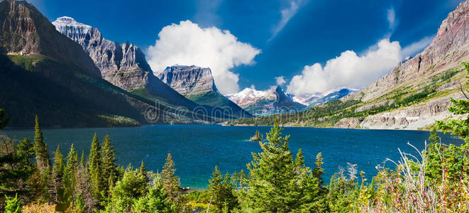 全景图 玛丽 天空 森林 自然 阿尔卑斯山 国家的 风景