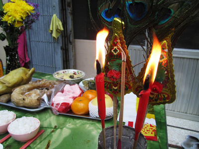 祭祀灶王爷的食物图片