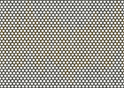 圆形单元格金属网格背景照片