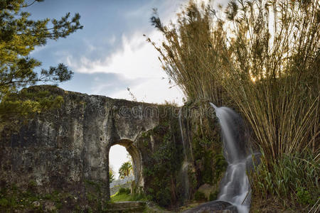 拱门 风景 景象 建筑学 欧洲 历史的 旅游业 夏天 工程