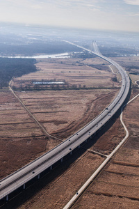 公路鸟瞰图