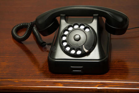 数字 拨号 接受者 木材 古老的 古董 电信 优雅 电缆