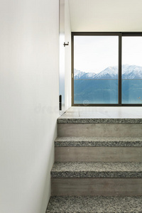 花岗岩 建筑学 建筑 水泥 新的 窗口 玻璃 楼梯 通道