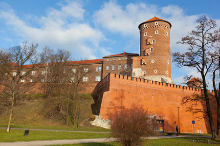 波兰 纪念碑 大教堂 宫殿 克拉科夫 历史的 博物馆 欧洲