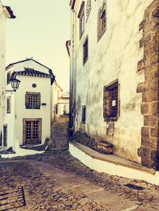 旅游业 欧洲 马尔沃 观光 夏天 季节 地标 葡萄牙语 古老的