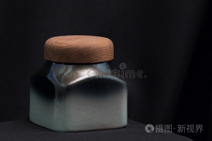 简单的 陶工 投掷者 陶瓷 特写镜头 大罐 手工艺品 手工制作的