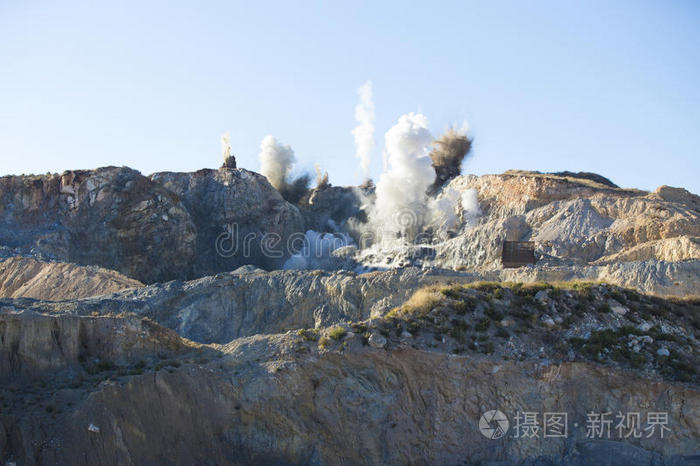 露天铸造采矿采石场的爆破