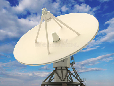 大雷达卫星彩色的矢量图标卫星碟矢量图标天文卫星素描风格卫星矢量