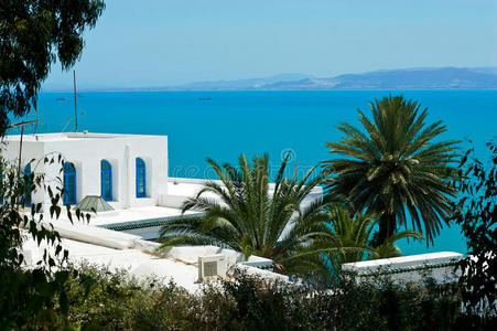 sidi bou said，突尼斯