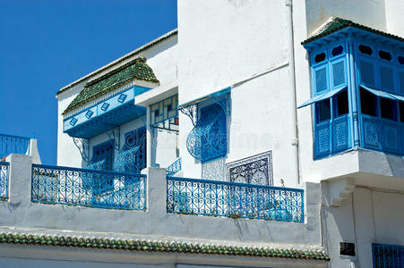 sidi bou said，突尼斯