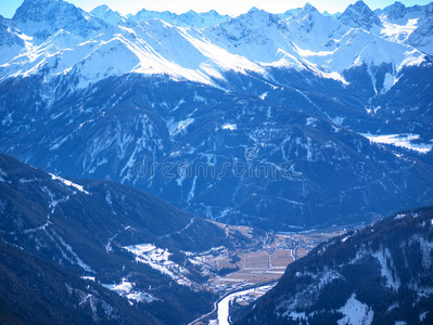 奥地利阿尔卑斯山欧洲