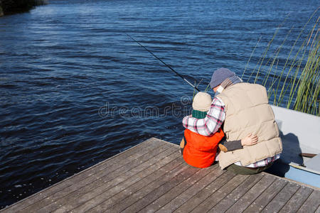 活动 环境 闲暇 感情 可爱的 乡村 年代 小孩 钓鱼 家庭