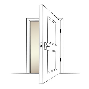 打开一扇门图片-打开一扇门素材-打开一扇门插画-摄图新视界