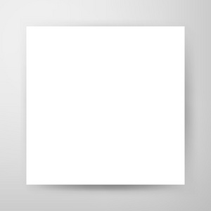 空心方形空白样机照片