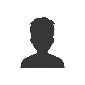 男人男性头像西装人图标矢量图形