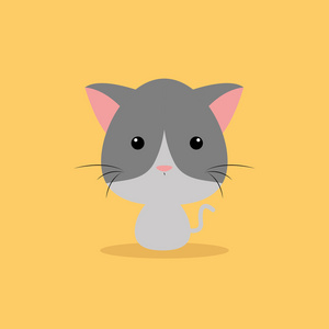 可爱卡通猫