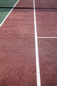 红土网球场图片
