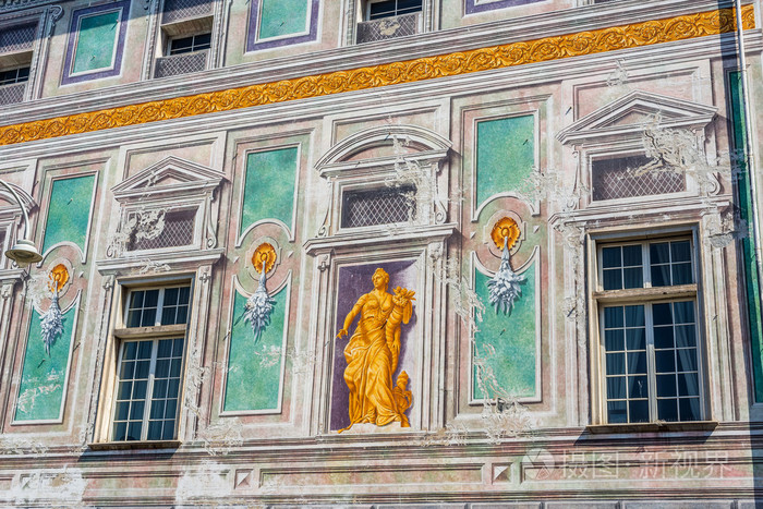 热那瓦圣乔治宫。 意大利利古里亚。