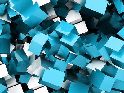 3d 多维数据集的背景呈现的经营理念照片-正版商用图片1pe1rh-摄图新