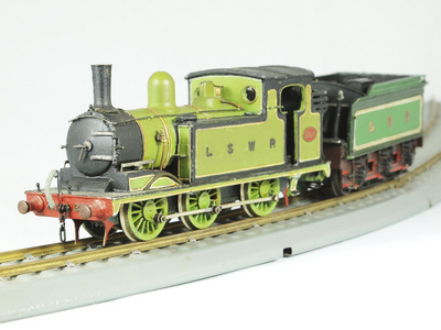蒸气机车古董玩具模型图片