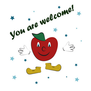 欧元符号卡通明星色图片