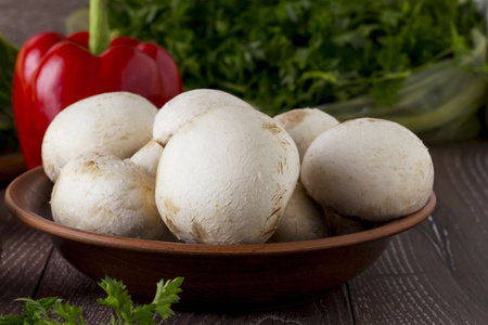 食用生蘑菇图片