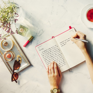 写进日记里图片