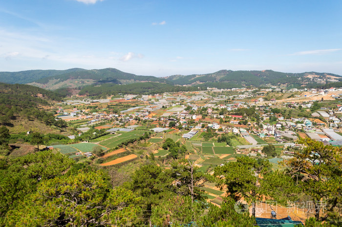 越南的山区小镇