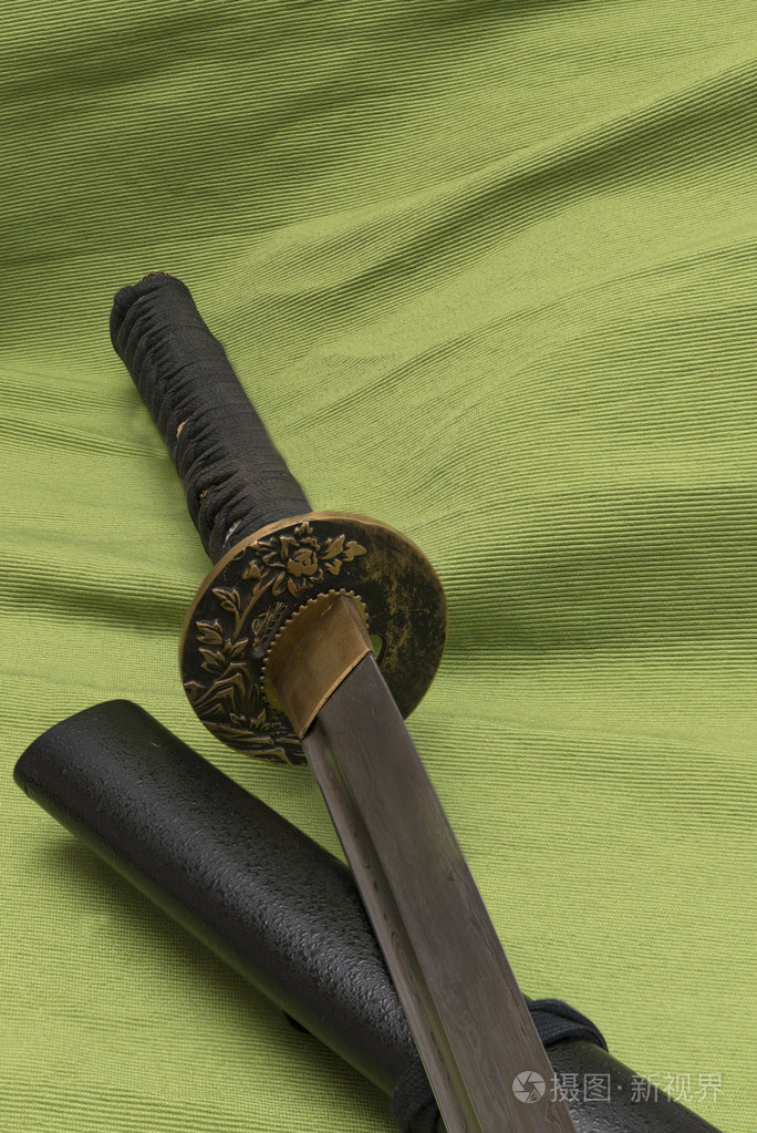 日本传统武士刀