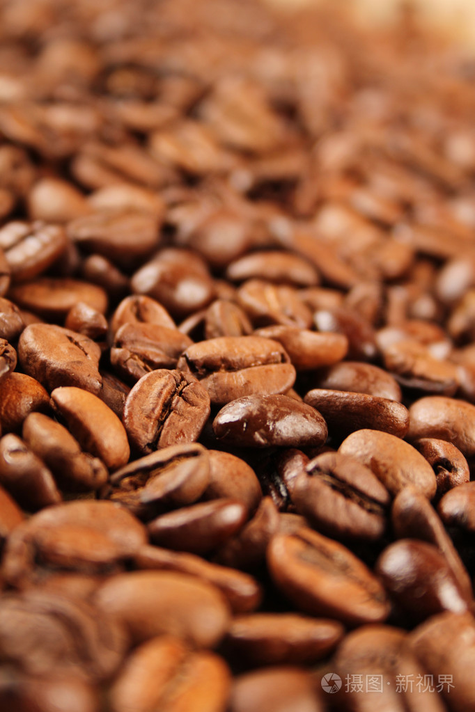 新鲜的咖啡豆