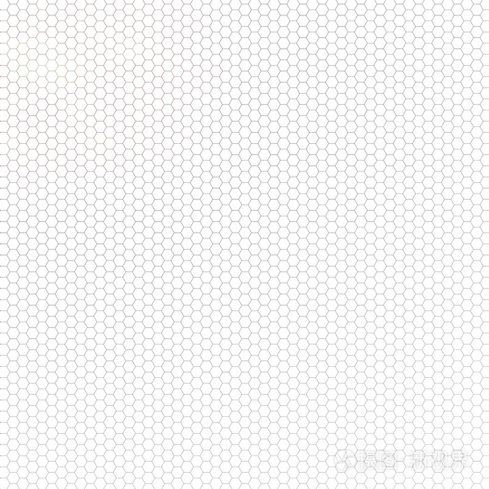 蜂窝形黄金六角像素网格图