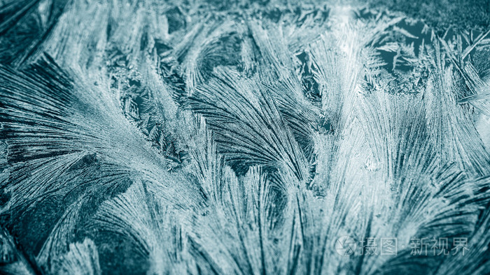 冰花玻璃-纹理和背景.高分辨率和尖尖的美的细节