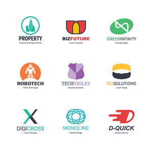 抽象logo 设计插画-正版商用图片1pg12r-摄图新视界