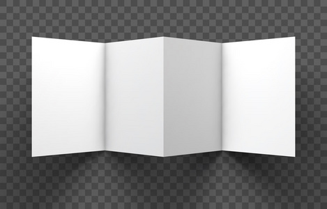 在透明背景上的展示样机.矢量图照片