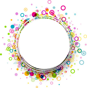 圆环形圆环形图案背景照片