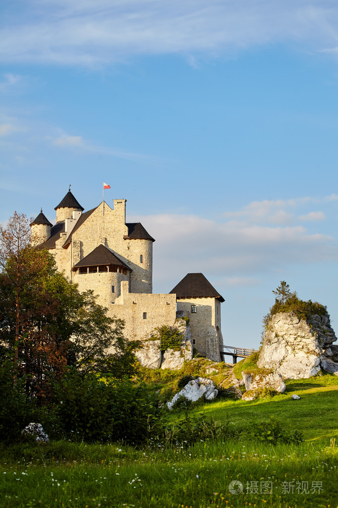 中世纪城堡bobolice