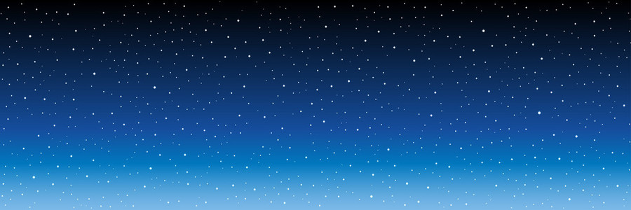 夜空的星星矢量图像
