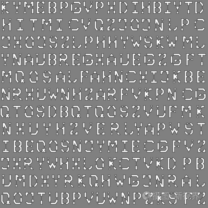 蓝图建筑字体无缝模式为背景的插画-正版商用图片1plwz6-摄图新视界