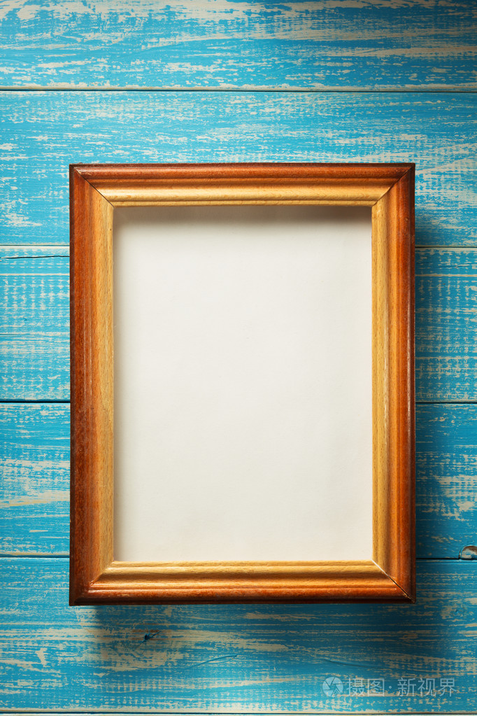 在木头上相框图片
