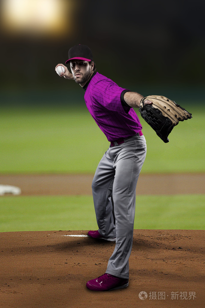 男性的棒球运动员